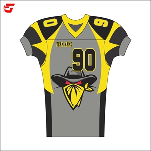 Conjunto de Uniformes Personalizados de Fútbol Americano, Jersey y Pantalones Sublimados OEM, Ropa Deportiva para Equipos Adultos, Nombre y Número Personalizados, Pantalones Cortos - Product Image 2