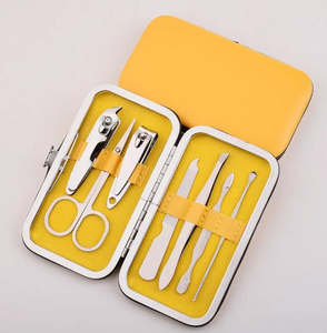 Professional High Quality 7-Piece Manicure Pedicure Set Top Design Beauty Instrument <b>Kit</b> Stainless Steel Customizable <b>Nail</b> Set - Product Image 4