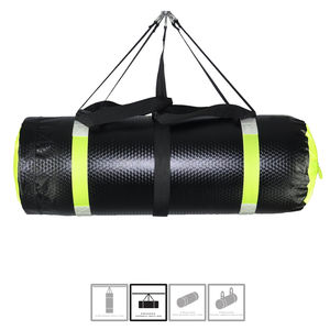 Sac de boxe en cuir PVC noir et rouge, rempli d'eau, sac de sable portable, design écologique, léger, sac de frappe robuste - Product Image 3