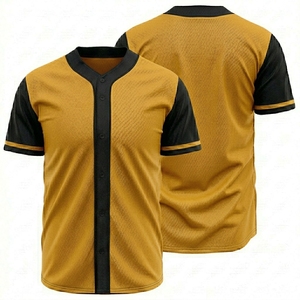 Maillot de baseball et de softball personnalisé avec broderie, en maille respirante en polyester, vêtements de sport, logo imprimé numériquement, nom, maillot de baseball pour hommes - Product Image 5