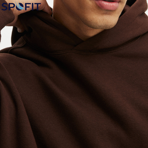 Sweat-shirts à capuche d'hiver en molleton technique 100 % coton épais de haute qualité pour hommes, personnalisables avec logo, vente en gros 2026 - Product Image 4