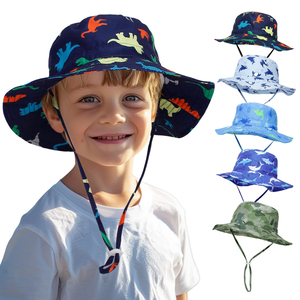 Adults Pattern Casual Daily Use Sunscreen Bucket Cap Cartoon Animal Design Four Seasons Fisherman Hat - Product Image 5