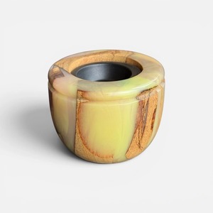 High End Wood Resin Incense Burner Handmade Arabic Mabkhara with Elegant Finish for <b>Oud</b> <b>Bakhoor</b> Luxury Home Fragrance and Hotel - Product Image 4
