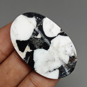 Cabujón Ovalado de Búfalo Blanco para Joyería, 39x25x4 mm. 38 Unidades. E1242 - Product Image 4