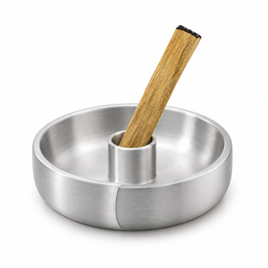Quemador de Incienso de Aluminio R a HANDICRAFT con Recolector de Cenizas y Soporte Central para Varillas de Incienso Palo Santo y Decoración del Hogar 100% Natural - Product Image 5