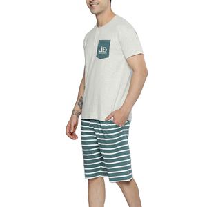 Ensemble de shorts de haute qualité pour hommes vêtements de haute couture couleurs contrastées 100% coton quantité minimale de commande bas 2 pièces en vente - Product Image 3