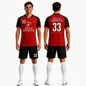 High Quality Unisex Football Uniform Soccer Shirts Breathable Quick Dry <b>Cheap</b> Price Customized Player Name & Number - Product Image 1