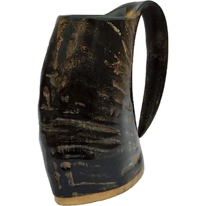 Mug en corne de qualité alimentaire pour boissons froides et bière, cadeaux d'affaires avec coffret de luxe et poignée robuste - Product Image 3