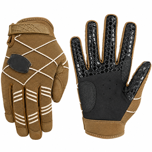 Gant de baseball/softball en cuir pour jeunes, gant d'entraînement pour outfield, antidérapant avec impression silicone, équipement sportif d'extérieur, vente en gros OEM - Product Image 1
