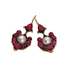 Proveedor Mayorista de Pendientes Colgantes Étnicos de Plata Antigua para Fiestas, Venta al por Mayor |   Fabricante Directo de Fábrica - Product Image 4