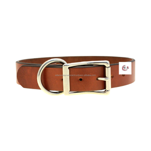 Colliers de chien en cuir de haute qualité bien conçus par le fabricant de grossistes Adams International - Product Image 1