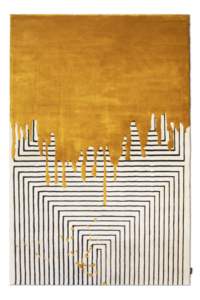 Alfombra de Lana y Viscosa de Alta Gama Hecha a Mano, Alfombra de Diseño de Lana y Viscosa Premium, Alfombras de Lujo de Bambú, Seda y Lana - Product Image 2