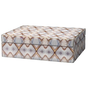 Boîte de rangement rectangulaire en bois avec couvercle, design minimaliste artisanal, 1 couche, finition bois naturel - Product Image 6