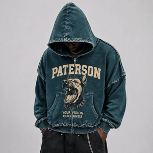 Factory Price embroidered hoodie streetwear hoodie mens hoodie Private Label Bulk Production - Product Image 5