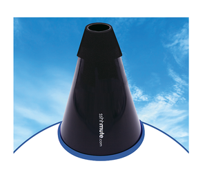 Ssshmute Sourdine d'entraînement pour Flugelhorn [Grande] (Bleue) - Product Image 1
