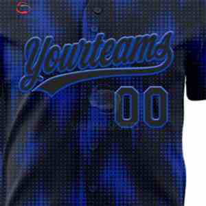 เสื้อเบสบอลแบบคัลเลอร์บล็อก โพลีเอสเตอร์ 100% ลายนูน ระบายอากาศได้ดี คอวี แห้งเร็ว ซับเหงื่อ ติดกระดุม - Product Image 3