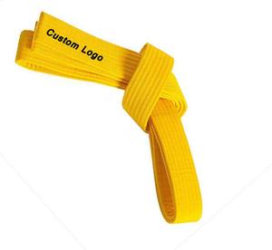 Ceinture d'entraînement d'arts martiaux pour hommes et femmes, vente en gros de haute qualité, nouvelle arrivée, ceinture de karaté personnalisée avec logo sur mesure - Product Image 6