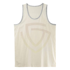 Débardeur de musculation uni à prix abordable, personnalisable avec logo, pour hommes, idéal pour la gym et le sport - Product Image 1