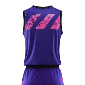 Produit très vendu, uniforme de basket-ball personnalisé avec impression de logo, faible MOQ, séchage rapide, respirant, ensemble d'uniformes de basket-ball - Product Image 4