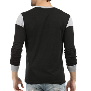 T-shirt classique en coton uni pour homme, sur mesure, col rond, coupe régulière, t-shirt décontracté, t-shirt à design uni - Product Image 4