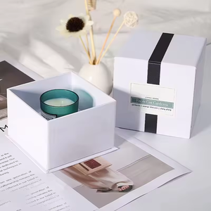 Offre Spéciale : Mini Boîte de Rangement avec Bougies – Contenants à Bougies Sans Fumée, Pots à Bougies en Cire de Soja avec Couvercle – Coffret Cadeau de Mariage - Product Image 3