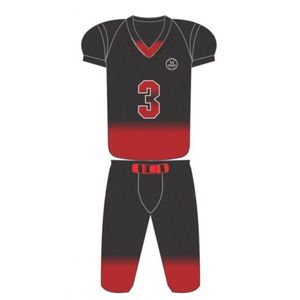 Uniforme de Fútbol Americano Personalizado, Conjunto de Camiseta Deportiva Transpirable, Ropa Deportiva de Alto Rendimiento para Hombres, Jóvenes Jugadores y Entrenamiento - Product Image 1