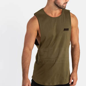 Camiseta Deportiva de Algodón 100% Tejida al por Mayor, Color Sólido, para Hombre, Diseño de Logotipo Personalizado, Transpirable, para Venta en Línea - Product Image 5