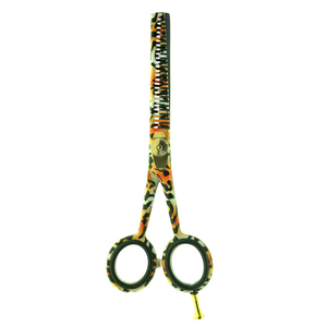 Professional <b>Left</b>-<b>Handed</b> Barber <b>Scissors</b> Alloy Blade Stainless Steel Long Handle Thinning <b>Scissors</b> for Salon Hair - Product Image 6