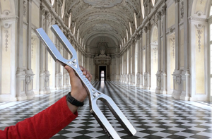 Diapasón gigante de gran tamaño con llave DnA para sanación y meditación con golpeador, envío gratis. - Product Image 5