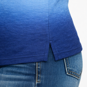 T-shirt pour femmes tendance, design uni, léger, en coton doux et fibre de bambou, manches courtes, vêtement décontracté, séchage rapide - Product Image 4
