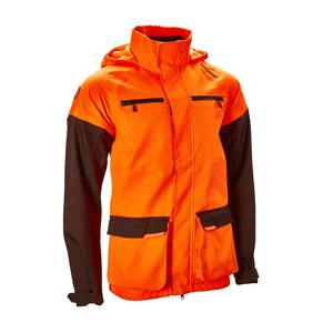 Chaqueta de Caza Oxford de Poliéster OEM, Cortavientos, para Invierno, Color Naranja Fluorescente, con Logotipo Personalizado para Hombre - Product Image 6