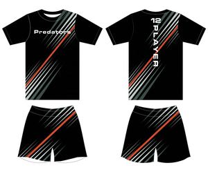 Uniforme de fútbol transpirable y de alta calidad con diseño de sublimación hecho a medida para hombres - Product Image 1