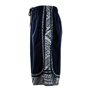 Men's Mesh Basketball Shorts Sublimated Print Drawstring Closure Breathable Summer Regular Fit Adult - Product Image 5