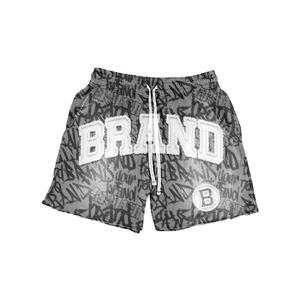 High Quality Summer Quick Drying Men's Casual <b>Board</b> Shorts Mid Waist Elastic Custom Logo Sublimated <b>Swim</b> Beach Shorts For Men - Product Image 1