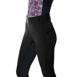 Eco Friendly Recycled Fabric Women Breeches Sustainable Nylon <b>Equestrian</b> Pants Green Choice Horseback Riding Tights - Product Image 1