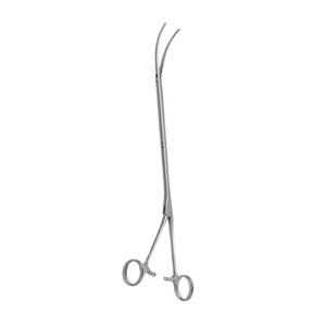 Pinces chirurgicales courbées de précision en acier inoxydable pour la préhension des tissus thoracoscopiques, instruments pour les procédures VATS - Product Image 6