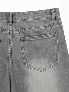Shorts en jean pour homme, style streetwear, nouvelle collection, qualité supérieure et prix de gros, coupe slim, poche avant. - Product Image 5