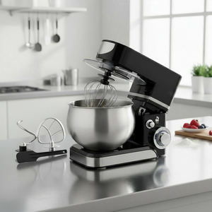 5L Electric Flour Dough Mixer Cake Machine Stainless Steel <b>Stand</b> Mixer for Home Appliance - Product Image 1