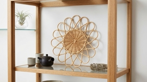 Best Seller Handwoven Rattan Sunflower Placemat Eco Style Rattan Charger Plate Natural <b>Table</b> <b>Mat</b> for Kitchen and Dining Use - Product Image 3