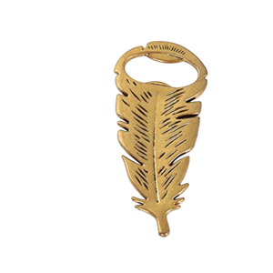 Abridor de Botellas de Latón Macizo Hecho a Mano con Acabado Dorado, Removedor de Tapas de Cerveza Duradero, Estilo Vintage, Herramienta de Bar de Metal Pulido y Regalo Único - Product Image 5