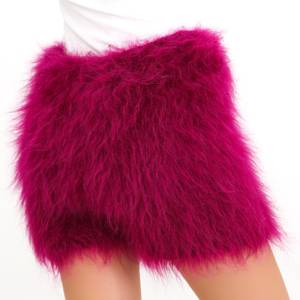 Pantalones Cortos de Punto de Mohair para Mujer, Diseño Personalizado OEM ODM, Suaves y Cómodos, con Patrón de Crochet - Product Image 3