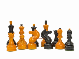 Piezas de Ajedrez de Madera Antiguas del Campeonato Soviético de 1960, Caja de Ajedrez Hecha a Mano para Entretenimiento y Juego - Product Image 2