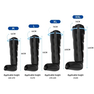 Air Wave 6-Chamber Leg Massager with 8 Modes & Timing Control USB Rechargeable for Leg Relaxation by As ALL <b>STAR</b> - Product Image 6