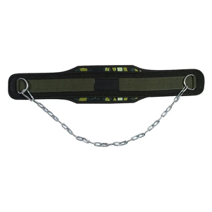 Heavy Duty Neoprene Double Dip Belt With Chain Professional <b>Weighted</b> Dip Belt For Pull Ups Strength <b>Training</b> Gym Belt - Product Image 2