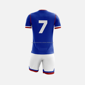Hommes Femmes Jeunes Enfants Maillot de Football avec Nom de l'Équipe et Logo pour Vêtements de Football pour Uniformes d'Équipe - Product Image 3