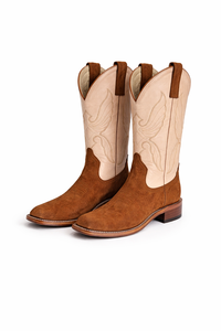 Nouvelles Bottes de Cowboy Western de Luxe Amovibles pour Hommes, Modèle Élégant, Talon Carré Long, en Cuir Véritable – Fournisseur Fabricant - Product Image 3