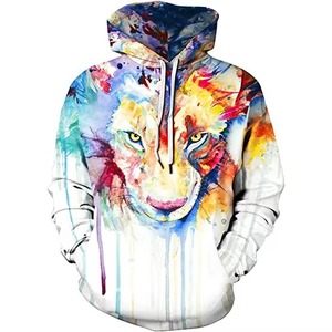 Custom High Quality <b>Men's</b> Fashion Casual Hoodie Hooded Sweatshirt <b>Men's</b> Loose Hoodie - Product Image 3