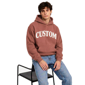 Sudadera con capucha y cremallera para hombre, chaqueta de algodón y forro polar, ropa deportiva informal, proveedor de fábrica de ropa al por mayor - Product Image 4