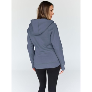 Shoulder Season 240Gsm Lightweight women's <b>Hoodie</b> <b>Thin</b> Hooded Top for Autumn Wear Breathable Cotton Pullover - Product Image 3