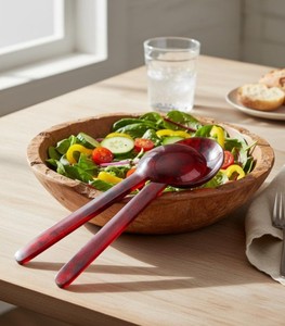 Resin Serving Spoon Durable Food Safe Kitchen Serving Accessory for Family Dining and <b>Buffet</b> Service - Product Image 4